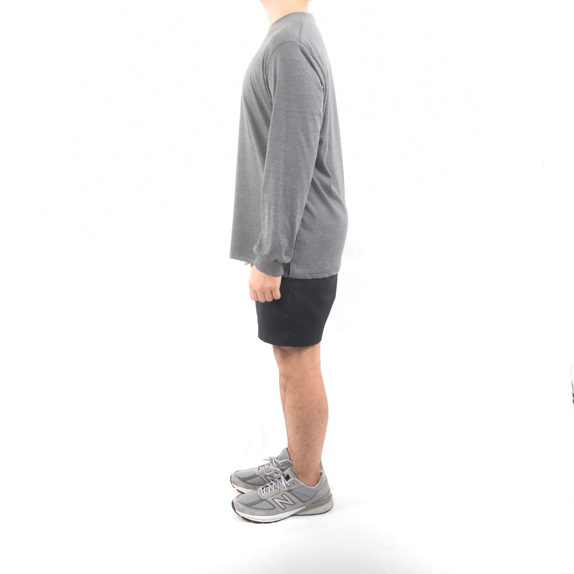 Long Sleeve Tshirt - Acid Gray