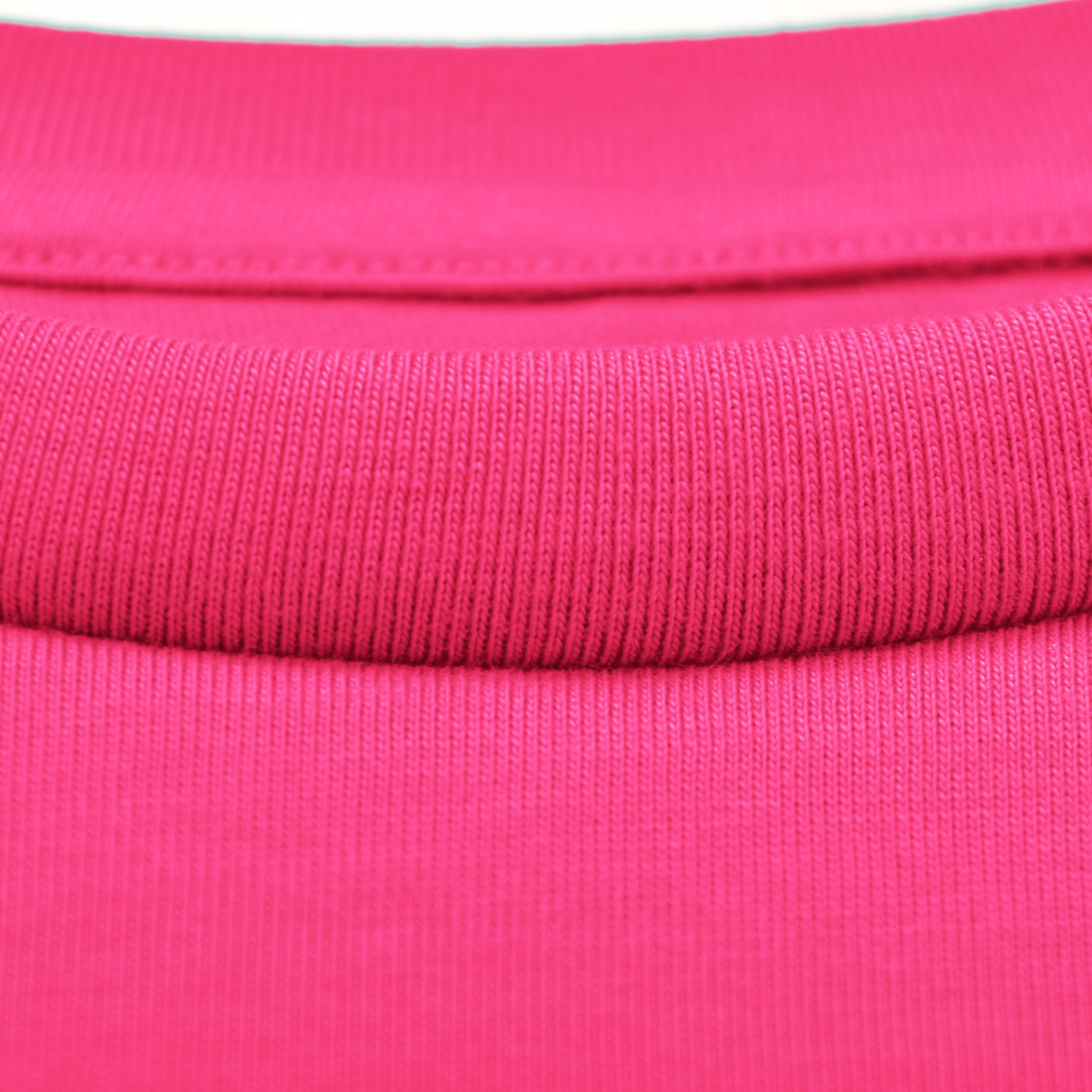 Regular Fit Tshirt - Neon Fuchsia Pink