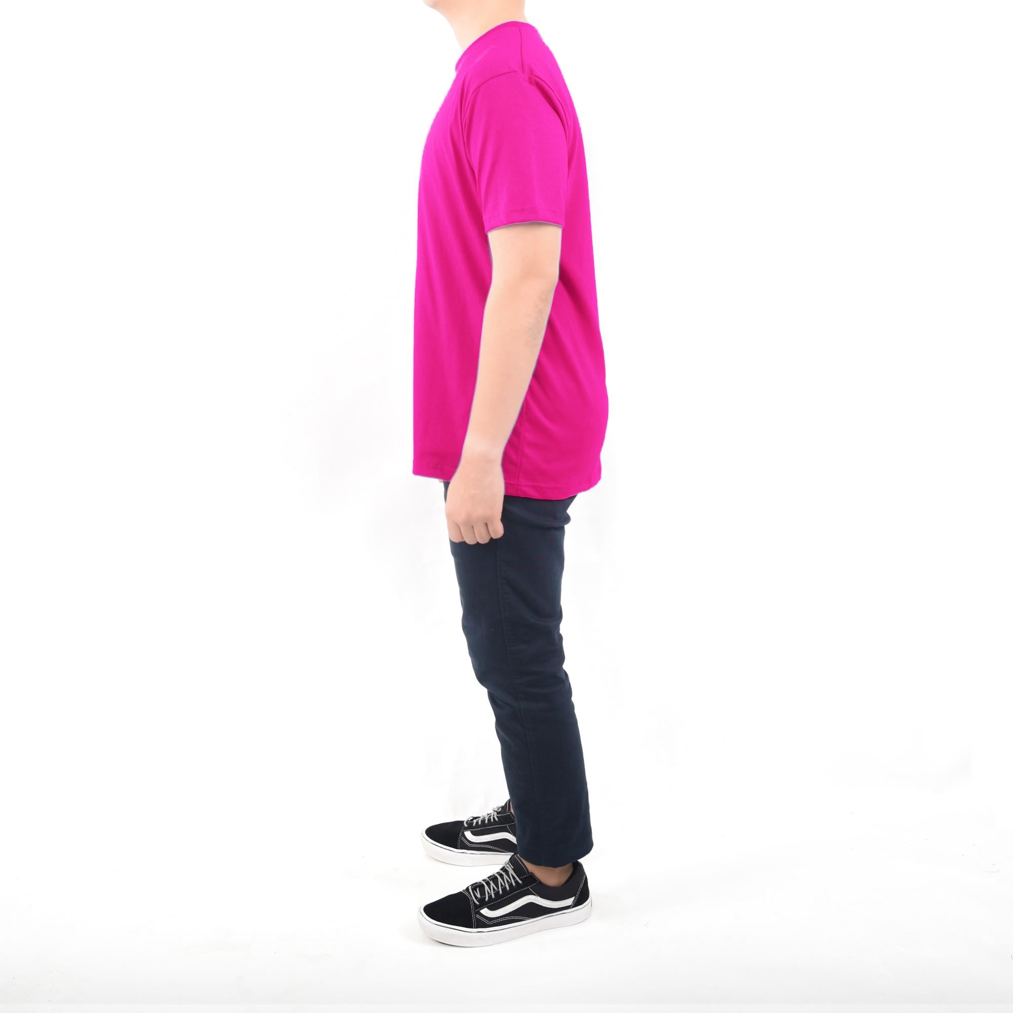 Regular Fit Tshirt - Neon Fuchsia Pink