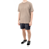 Relaxed Cotton Tshirt - Loaded Brown