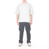 Boxy Cotton Tshirt - White
