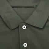 Sleeveless Polo - Moss Green