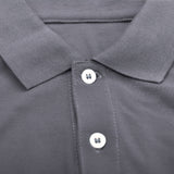 Sleeveless Polo - Steel Grey