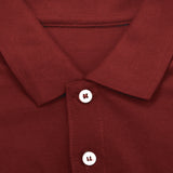 Sleeveless Polo - Dark Maroon