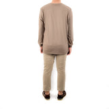 Long Sleeve Tshirt - Loaded Brown