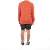 Long Sleeve Tshirt - Rust Copper Orange