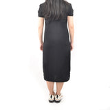 Long Polo Dress - Black