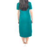 Long Polo Dress - Jade Green