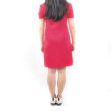 Short Polo Dress - Fuchsia Pink