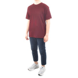 Relaxed Tshirt - Dark Maroon