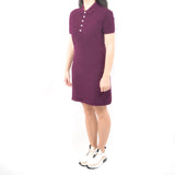 Short Polo Dress - Magenta