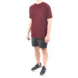 Regular Fit Tshirt - Dark Maroon