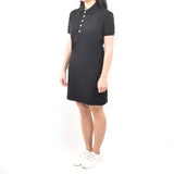 Short Polo Dress - Black