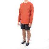 Long Sleeve Tshirt - Rust Copper Orange