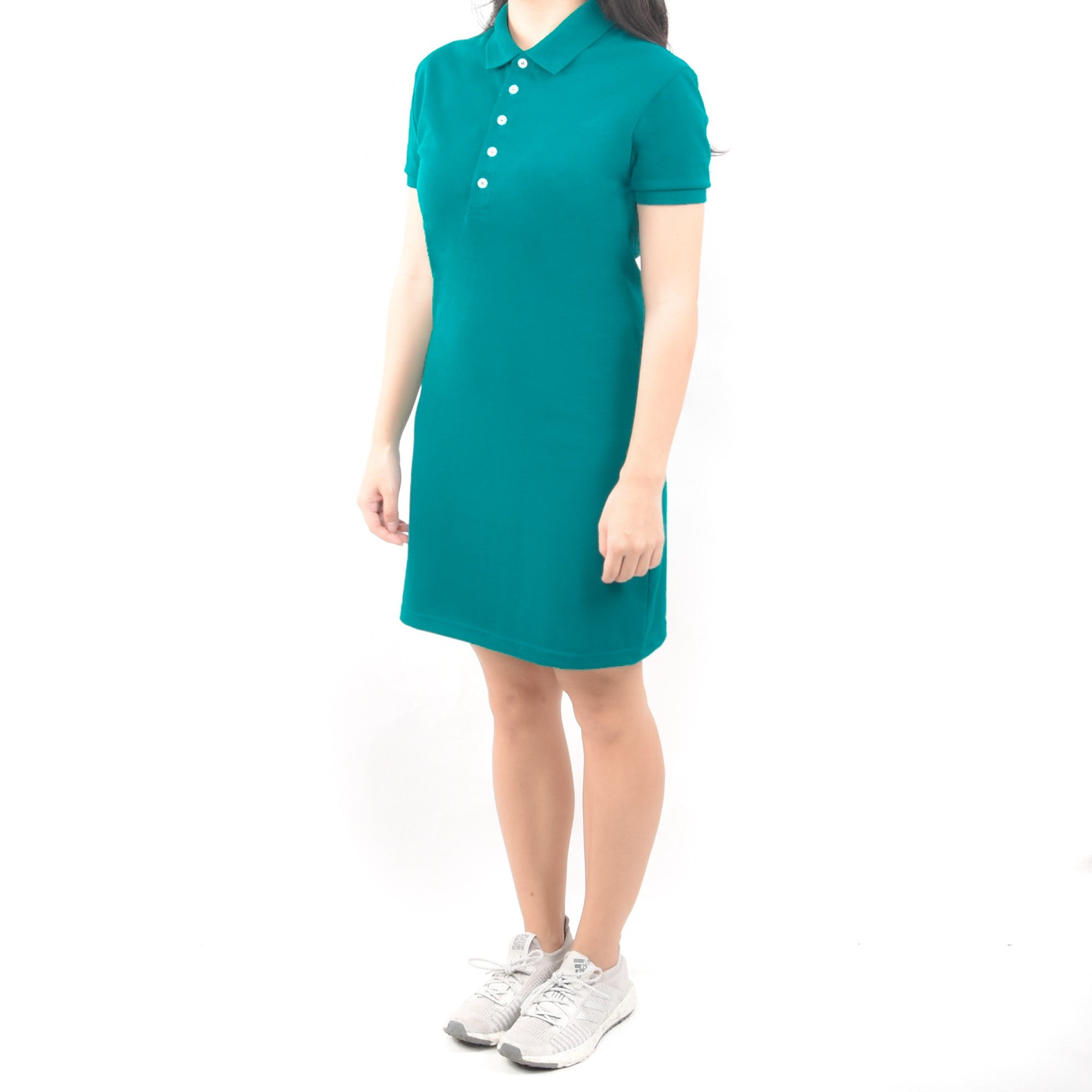 Short Polo Dress - Jade Green – Origin Garments