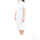 Long Polo Dress - White