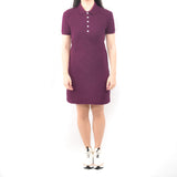 Short Polo Dress - Magenta