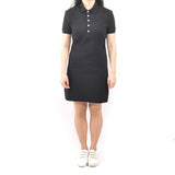 Short Polo Dress - Black