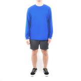 Long Sleeve Tshirt - Electric Blue