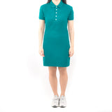 Short Polo Dress - Jade Green