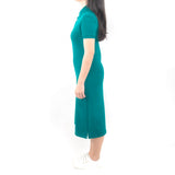 Long Polo Dress - Jade Green