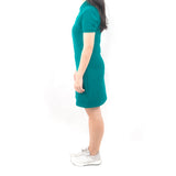 Short Polo Dress - Jade Green