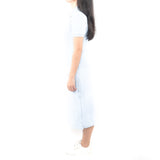 Long Polo Dress - White