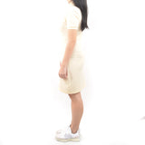 Short Polo Dress - Cream Yellow