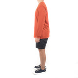 Long Sleeve Tshirt - Rust Copper Orange