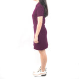 Short Polo Dress - Magenta