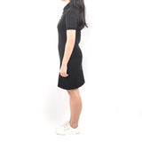 Short Polo Dress - Black