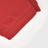 Long Sleeve Polo - Red Maroon