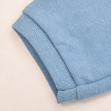 Long Sleeve Polo - Light Sky Blue