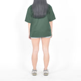 Boxy Tshirt - Ash Green