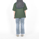 Boxy Tshirt - Moss Green