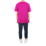 Relaxed Fit Tshirt - Neon Fuchsia Pink