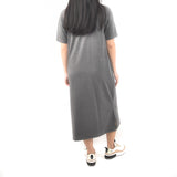 Long Tshirt Dress - Acid Gray