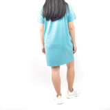 Short Tshirt Dress - Venom Blue