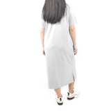 Long Tshirt Dress - White