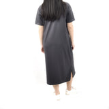 Long Tshirt Dress - Steel Gray