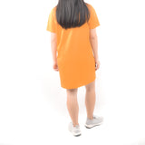 Short Tshirt Dress - Wax Yellow