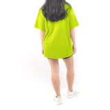 Relaxed Fit Tshirt - Neon Safety Green