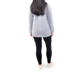 Long Sleeve Polo - Mohair Gray