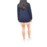 Long Sleeve Polo - Navy Blue