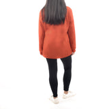 Long Sleeve Tshirt - Rust Copper Orange