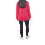 Long Sleeve Polo - Fuchsia Pink