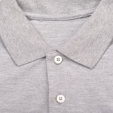 Unisex Short Sleeve Polo Shirt - Mohair Gray
