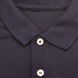 Short Polo Dress - Navy Blue