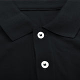 Unisex Short Sleeve Polo Shirt - Black