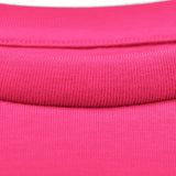 Long Tshirt Dress - Neon Fuchsia Pink